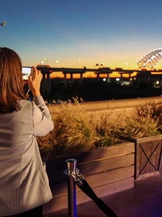 Mississippi River Terrace at Memphis' Bass Pro Shops