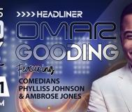 Omar Gooding headlines the “This Is 50! Comedy Show” with Phylliss Johnson and Ambrose Jones at the Cannon Center for the Performing Arts on September 11, 2026.