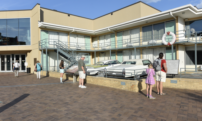 exterior of national civil rights museum