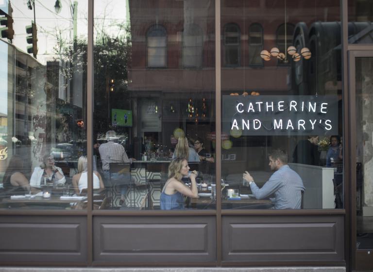 Catherine and Mary's. A downtown restaurant by Chefs Andy Ticer and Michael Hudman. | Justin Fox Burks Photo 2