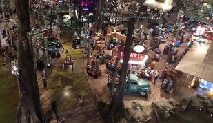 Shopping at Bass Pro Shops at the Pyramid, Memphis