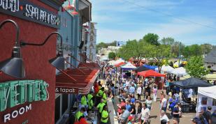Overton Square Crawfish Festival. Photo Credit: Andrea Zucker
