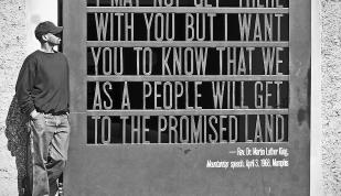 Mountaintop speech quote National Civil Rights Museum